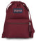 JanSport DRAWSACK Kleiner Rucksack, Russet Red (Rot)