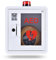 AED-Defibrillator-Schrank, Defibrillator-Aufbewahrungsbox mit Alarmlicht, wandmontierte Herz-Defibrillations-Alarmbox, AED-Modelle für Büro, Krankenpflege, Zuhause, Bus