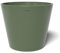 POTS&MORE Maceta Conico 30 (31 cm de diámetro, Forma Redonda, Color Verde Oliva, Altura 25,6 cm, Maceta de plástico, para Plantas de Interior) VP013004