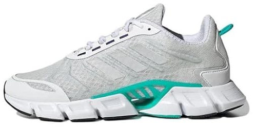 adidas Climacool Heat RDY Sneaker Laufschuhe (Hellgrau Grün, EU Schuhgrößensystem, Erwachsene, Herren, Numeric, Medium, 40), Hellgrau-Grün, 41 1/3 EU