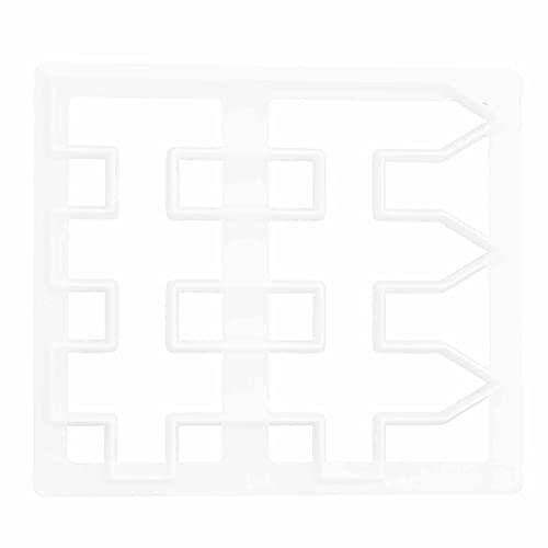 Picket Fence Silicone Fence Fondant 8×7×1 Fondant Cake Fence Printing Cutting Cake Border Decorating Baking Tool Mould Picket Fence Silicone Wood Fence Fondant