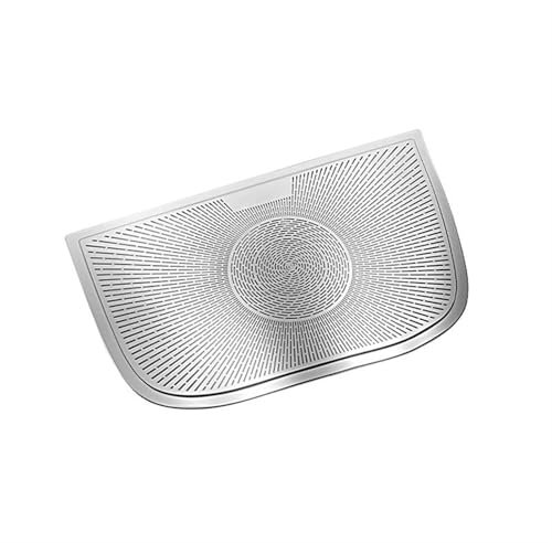 DZSMSRTG Für Mercedes Für Benz GLC X254 2023 Armaturenbrett Lautsprecherabdeckung Grille Edelstahl Dekoration Verkleidung Innen Autoaufkleber Auto Aufkleber