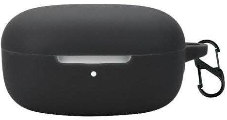 Custodia in silicone per Redmi Buds 6 Play Cuffie Bluetooth Custodia Case Cover per Xiaomi Redmi Buds 6 Play (Black)
