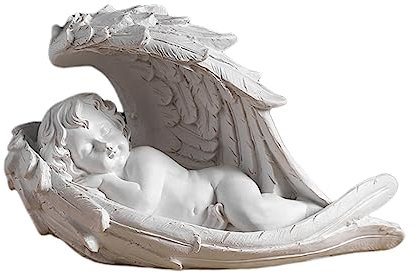 COLLBATH Decoración De Escritorio Angel Willow Tree Ángeles Figuras Artesanales