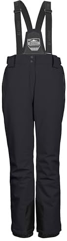 Killtec Damen Skihose/Funktionshose mit abnehmbaren Trägern, Kantenschutz und Schneefang Ksw 249 Wmn Ski Pnts_erielle