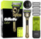 GilletteLabs With Exfoliating Bar, Razor For Men Champion Gold Edition, 1 Handle - 5 Blades, Includes Travel Case for Convenient Storage On The Go and Wall Hanger for Easy Storage in the Bathroom
