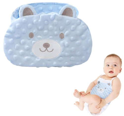 YAYNO Coussin Chauffant Micro Onde Bouillotte Bebe Anti Colique Ceinture Bouillotte Ceinture Ajustable, Thermothérapie pour Baby Douleurs Abdominales Bouillotte Regles Douloureuses Pour Femme