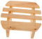 SMASOLO Panchetta in Legno per Sauna e Bagno Poggiapiedi Multifunzionalper Relax per Casa e Ergonomico Facile e Portatile