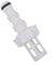 Oniissy Swimming Pool Drain Adapter Garden Hose Connector,for INTEX, for Pools Frame Pools PVC Drainage Device 10201