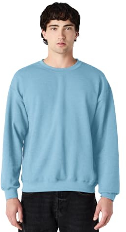 Gildan Activewear 50/50 Crewneck Sweatshirt, 2XL, LIGHT BLUE
