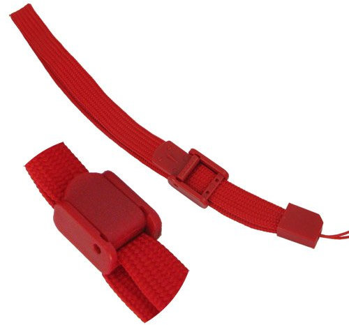 Skque correa para la muñeca para mando a distancia Nintendo Wii, rojo