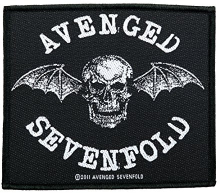 Avenged Sevenfold Aufnäher - Death Bat Patch - Gewebt & Lizenziert !!