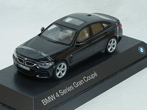 BMW 1:43 Modellauto 4er GT Grand Coupe F36 430i/428i Schwarz Saphir Metallic - Kid - Kinder - Unisex - Windbetrieben