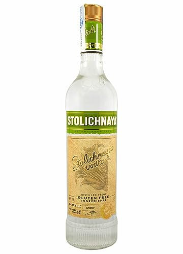 Vodka Stoli sin gluten. Excepcionalmente suave y versátil,regalo de vodka ideal para hombres y mujeres.Vodka premium de estilo clásico, libre de gluten. Botella de 70 cl, 40% de alcohol por volumen