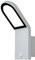 Osram LED Wand- und Deckenleuchte, Leuchte für Außenanwendungen, integrierter Bewegungssensor, Tag-Nacht-Sensor, Warmweiß, 168,0 mm x 100,0 mm x 273,0 mm, Endura Style Wall