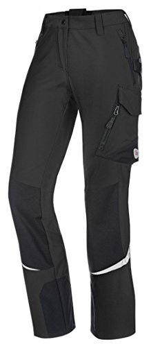 BP 1996-620-57-40n Super-Stretch-Hose für Frauen, Schlanke Silhouette mit elastischem Rückenteil, 250,00 g/m² Stoffmischung mit Stretch, Dunkelgrau, 40n