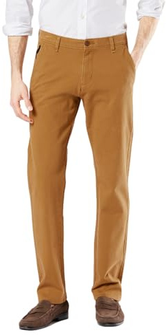 Dockers® Men's Ultimate Chino Slim Fit with Smart 360 Flex™, Dark Ginger, 36W x 32L
