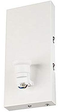 SLV FENDA Basis, WL, Indoor Wandaufbauleuchte, E27, max. 40W, weiß