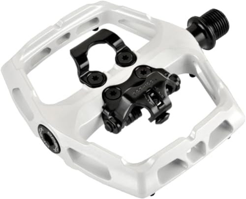Xpedo Unisex – Erwachsene Ambix Fahrradpedale, weiß, 9/16 Zoll