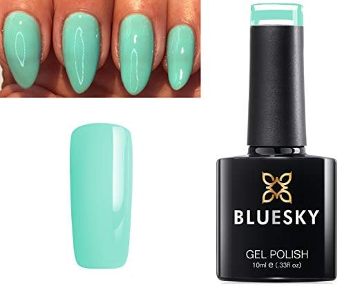 Bluesky Gel Polish Pastel Mint Humbug Nail UV LED Soak Off PASTEL 11 10ML