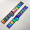 folien-zentrum - 2x Dirty Diesel 18x3cm Oilslick schwarz - Aufkleber Auto Tuning Flip Flop Farbwechsel - OEM & JDM Autosticker - Lustige Sprüche für Car - Sticker Autoaufkleber - Made in Germany
