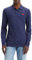 Levi's Men's Long-Sleeve Slim Housemark Polo Shirt, Naval Academy, L