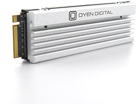 Oyen Digital Dash Pro NVMe PCIe TLC NAND SSD da 4 TB con dissipatore di calore, compatibile con slot M.2 interno Sony PS5