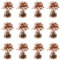 Foil Balloon Weights for Helium Balloons in Rose Gold Foil - 12x 160g Heavy Balloon Weights Birthday Party Wedding Celebration Décor with Tassles