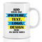D&T - Personalised Mug - Custom Mug Designed to Highlight Your Family Name - Personalised Mugs with Photo to Feature Photos of Your Choice - Customised Mug