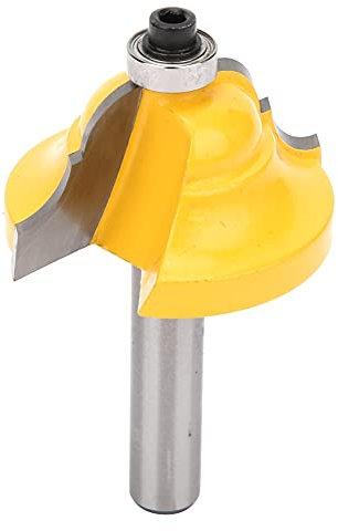 Fraise à Bois, Tige De 8 Mm Artistique Double Moulure Romaine Ogee Fraise Pour Cadre De Porte Armoire(8 * 25.4MM)