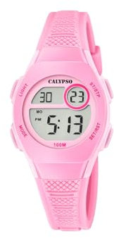 Montre Calypso pour Enfants K5831/3 Junior Collection Boîtier en Plastique Multi Bracelet en Plastique Rose