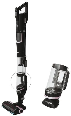 Hoover Aspirapolvere senza filo con CORNER GENIE e mini turbo spazzola, Spazzola anti-grovigli con luci LED integrate [HFX10P]
