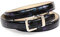 Anthoni Crown Damen Damengürtel Gürtel, Blau, 80