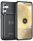 NEWDERY Akkuhülle für Galaxy S24 (4500mAh) Tragbare Ladebatterie Externe Handyhülle Batterie Wiederaufladbare Power Bank Akku Case für Galaxy S24(Qi-Laden)