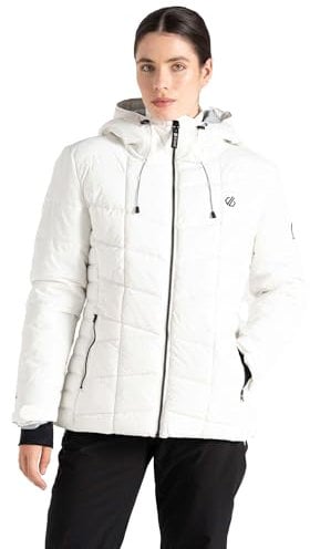 Dare2b Damen Women's Blindside Ski Jacket Skijacke, cremefarben, 46