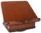Large Wooden Book Stand with Carousel Base –Adjustable Book Holder with Storage Box and Magnetic Stand – 360° Rotate Wooden Book Organizer for Cookbook, Reading Book, Magazine, Laptop (Dark Cherry)