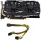 Gonetre RX 580 8GB GDDR5 256bit Tarjeta Gráfica para Juegos de Alto Rendimiento Refrigeración por Ventilador Dual 4K 16PCI Express 3.0