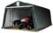 TOOLPORT Garagenzelt Carport 3,3 x 6,2 m in dunkelgrün Unterstand Lagerzelt PE 450 N Plane und Stabiler Stahlrohrkonstruktion
