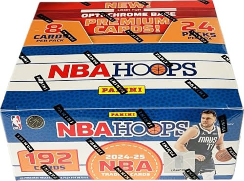 Panini 2024-25 NBA Hoops Retail Box