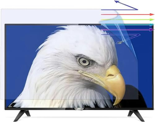 AYCDL Protector De Pantalla para TV De 43 A 75 Pulgadas, Antirreflejos, Mate, A Prueba De Polvo Y Antimiopía, para LCD, Led, 4K OLED Y QLED HDTV De 75 Pulgadas (1645,43in 942x529mm