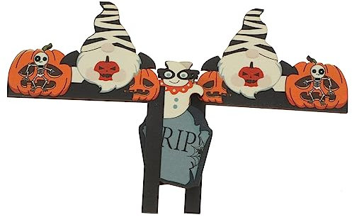 Kichvoe 1juego Adorno De Puerta De Halloween y Duende Decoración Espeluznante Para Marco De Puerta y Ventana Accesorio De Casa Halloween