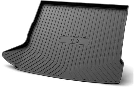 BXHSFA Alfombrilla de Maletero Trasera for Audi Q3 2012-2018, Bandeja de Revestimiento, Alfombrilla Antideslizante, Accesorios