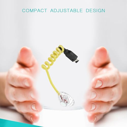 HEEPDD GameBoy Advance LED-Licht, Flexible Weiße Lampe, Tragbare Beleuchtung für SP-Benutzer und Gamer