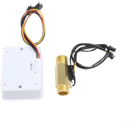 Misuratore di portata digitale con display LCD per il monitoraggio del volume totale e della temperatura della portata dell'acqua SM 3P e SM 2P Interfaccia Supporto