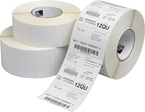 Zebra 2740 Labels, C-76 mm, Box Of 4, 2100 Labels, C-25 mm, Box Of 12