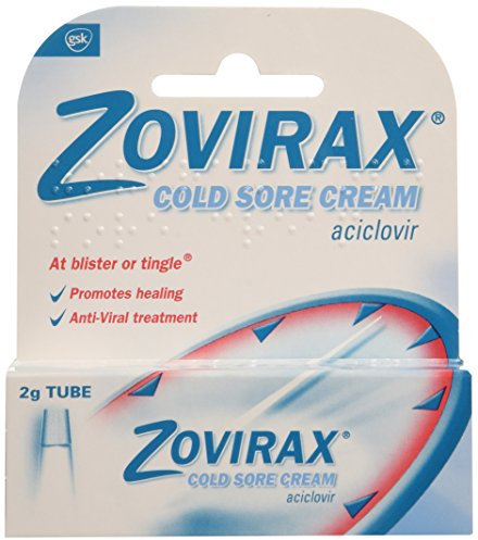 Zovirax Cold Sore Relief Treatment Cream Pump, 2 g