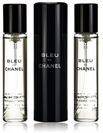 Le bleu de chanel Eau De Toilette vapo refillable 3x 20 ml