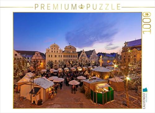 CALVENDO Puzzle Christkindlmarkt auf dem Karlsplatz | 1000 Teile Lege-Größe 64 x 48 cm Foto-Puzzle für glückliche Stunden