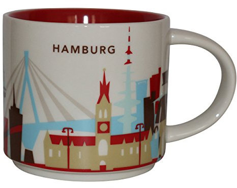 STARBUCKS City Sie sind hier Kollektion Hamburg Coffee Cup Coffee Cup Kaffeetasse