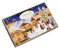 Lindt Schokolade Weihnachts-Markt Pralinés , 4 x 130 g , 12 weihnachtliche Pralinen in 3 Sorten , zum Teil alkoholhaltig , Schokoladengeschenk zu Weihnachten , Pralinen-Geschenk